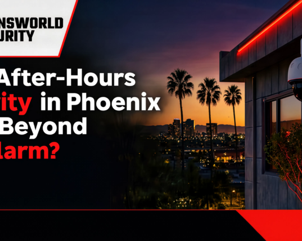 Why After-Hours Security in Phoenix Goes Beyond the Alarm?