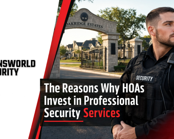 The Reasons Why HOAs Invest in Professional Security Services